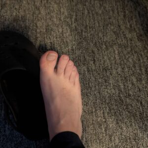 Foot lick